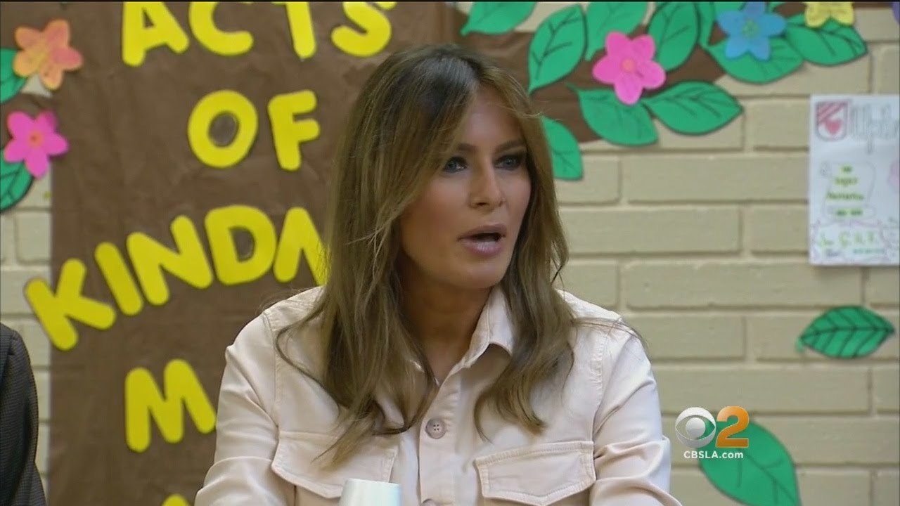 Melania Trump Raises Eyebrows With Jacket Saying She Doesn't Care