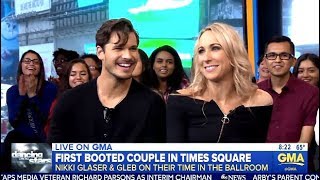 Nikki Glaser &amp; Gleb&#39;s Funny DWTS Exit Interview (GMA) &quot;#1 From The Bottom&quot;