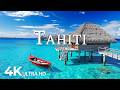FLYING OVER TAHITI (4K UHD) – Soothing Music Along With Beautiful Nature Video - 4K Video ULTRAHD #5