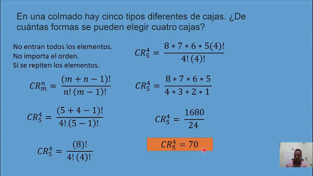 combinaciones con repetición de elementos YouTube combinaciones con repetición de elementos YouTube