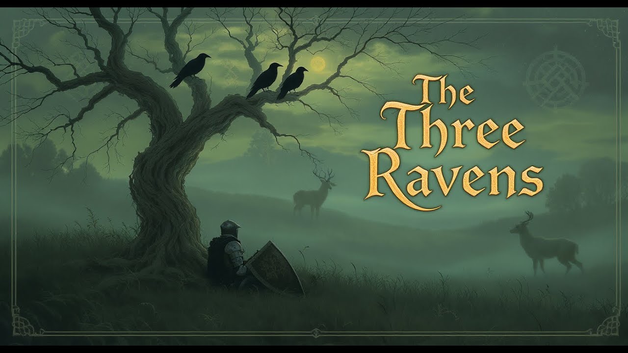 The Three Ravens – Medieval Folk Song  Celtic Ballad with Harp & Lute Traditional English Poem