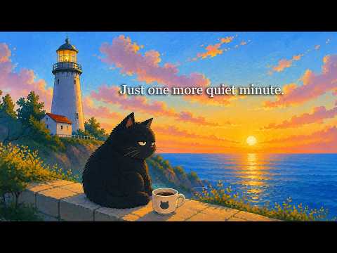 Just one more quiet minute. — Soft Vintage Jazz for Morning Coffee by the Sea