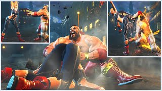 Zangief having Fun with Giant Cammy in Slow Motion [ Ryona ]