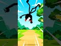 When a Stickman Meets a Peel 🤣 | Funny Cartoon Short #comedy #animation #cartoon #funnyanimation