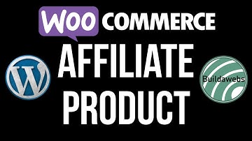 Woocommerce Affiliate Product | Affiliate Marketing | Ecommerce Tutorial | Buildawebs