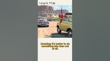 Better Late Than Never ✨ | Learn English with Movies