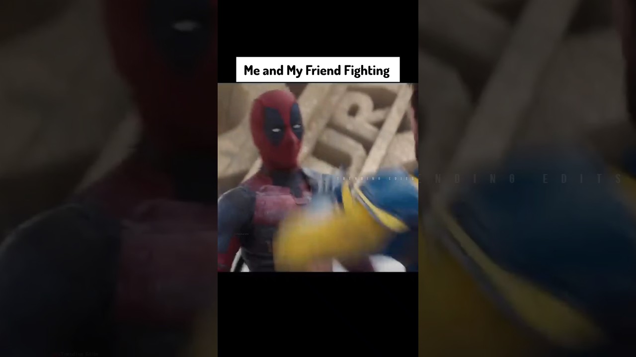 Fighting with my Friend 