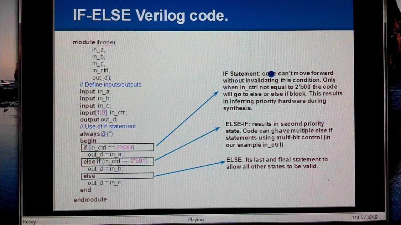 assign verilog if