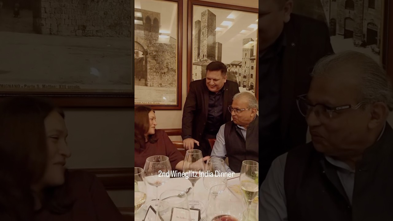 A Fine Wine Dine Party is like this