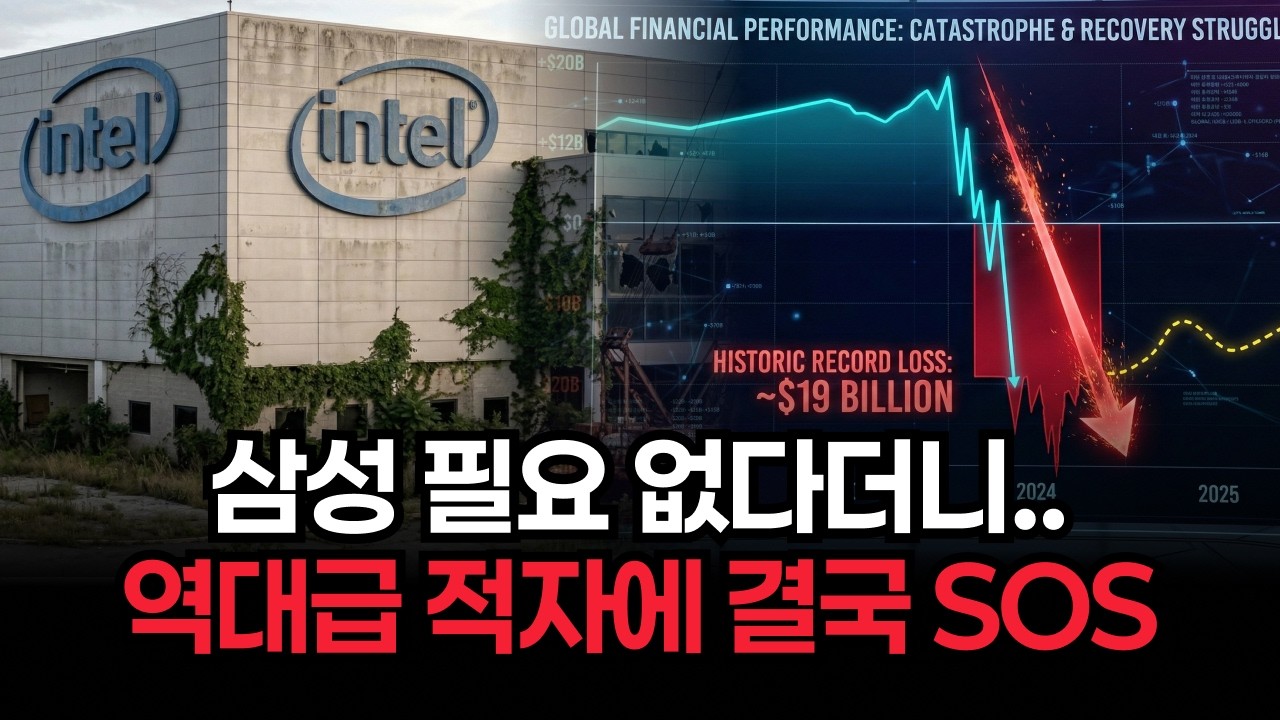 삼성 필요 없다더니 결국.. 20조 공장 멈춘 인텔이 자존심 다 버리고 이재용 회장 찾아간 충격적인 이유