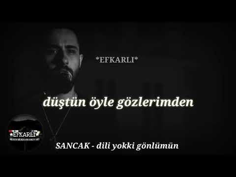 SANCAK - Dili Yokki Gönlümün (sözleriyle)