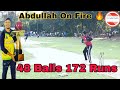 Abdullah on fire  48 balls 172 runs  nagaon 11 star vs doboka club cricket trending assam