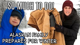 Alaska Winter Prep! Checking Off our To Do List! | One Tigris Hot Tent