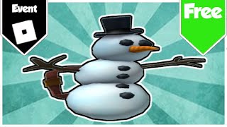 [🎅EVENT] How to get the Snowman Backpack in Roblox Community Space (Roblox Community)