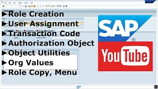 SAP Role creation PFCG - Hindi | How to create a role in SAP, How to add objects in Role Creation...