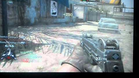 Call of Duty Black Ops-Team Deathmatch Firing Range MP5K