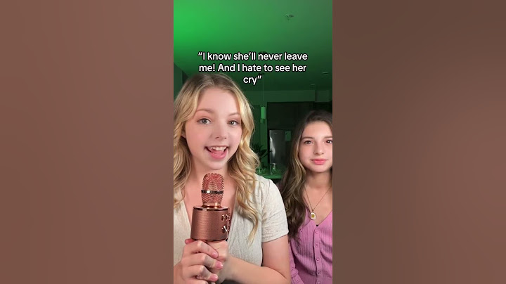 A young singer goes viral for her song about her sister. 10 years later they perform it together 💕