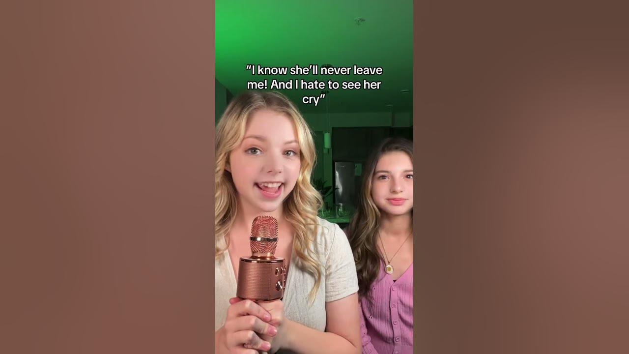 A young singer goes viral for her song about her sister. 10 years later they perform it together 💕