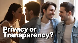 Celebrity What's MORE IMPORTANT in Relationships PRIVACY or Transparency Wealth