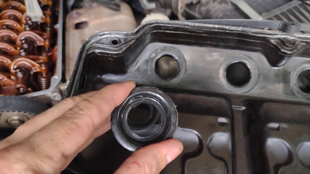 troca da junta da tampa válvula tr4