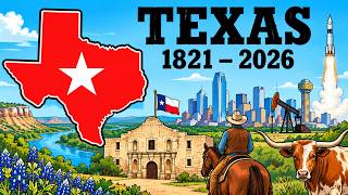 The ENTIRE History of Texas in 10 Minutes
