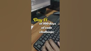 Day 11 of 100 days of code challenge #shorts #coding #100daysofcodechallenge