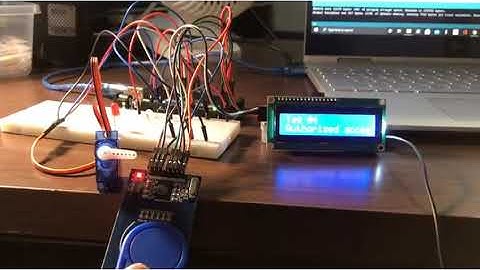 RFID based door lock system | Arduino Mega