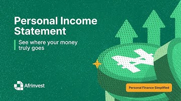 Your Personal Income Statement | Personal Finance Simplified