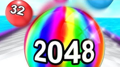 Ball Run 2048 - Gameplay Walkthrough Part 1 Tutorial Levels 72-78 (iOS, Android)