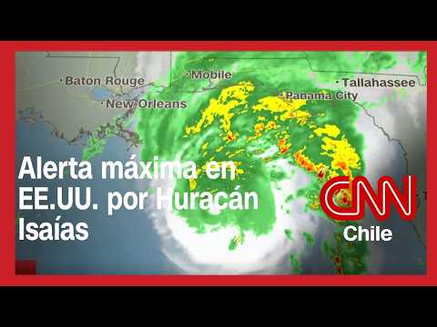 Estados Unidos en alerta por llegada de Huracán Isaías