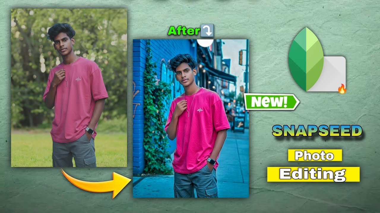 आसान तरीके से सीखो PHOTO EDITING 💯 ll Snapseed Photo Editing App 🚀 l photo editing.