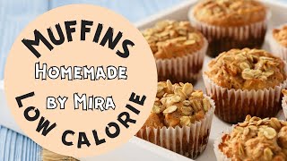 Low Calorie Homemade Cupcakes Sugar-Free Gluten-Free Easy Recipe by Mira