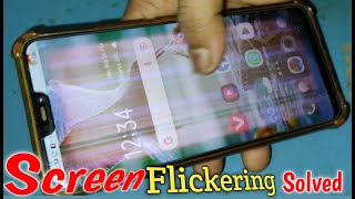 😥 how to fix screen flickering display issue in any android phone