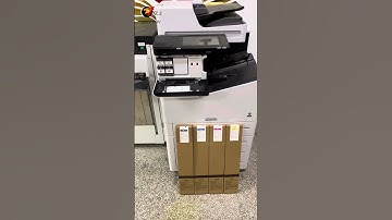 Newzhenji Epson WorkForce Enterprise WF-C21000 copier machine powerful Business Inkjet Printer Video