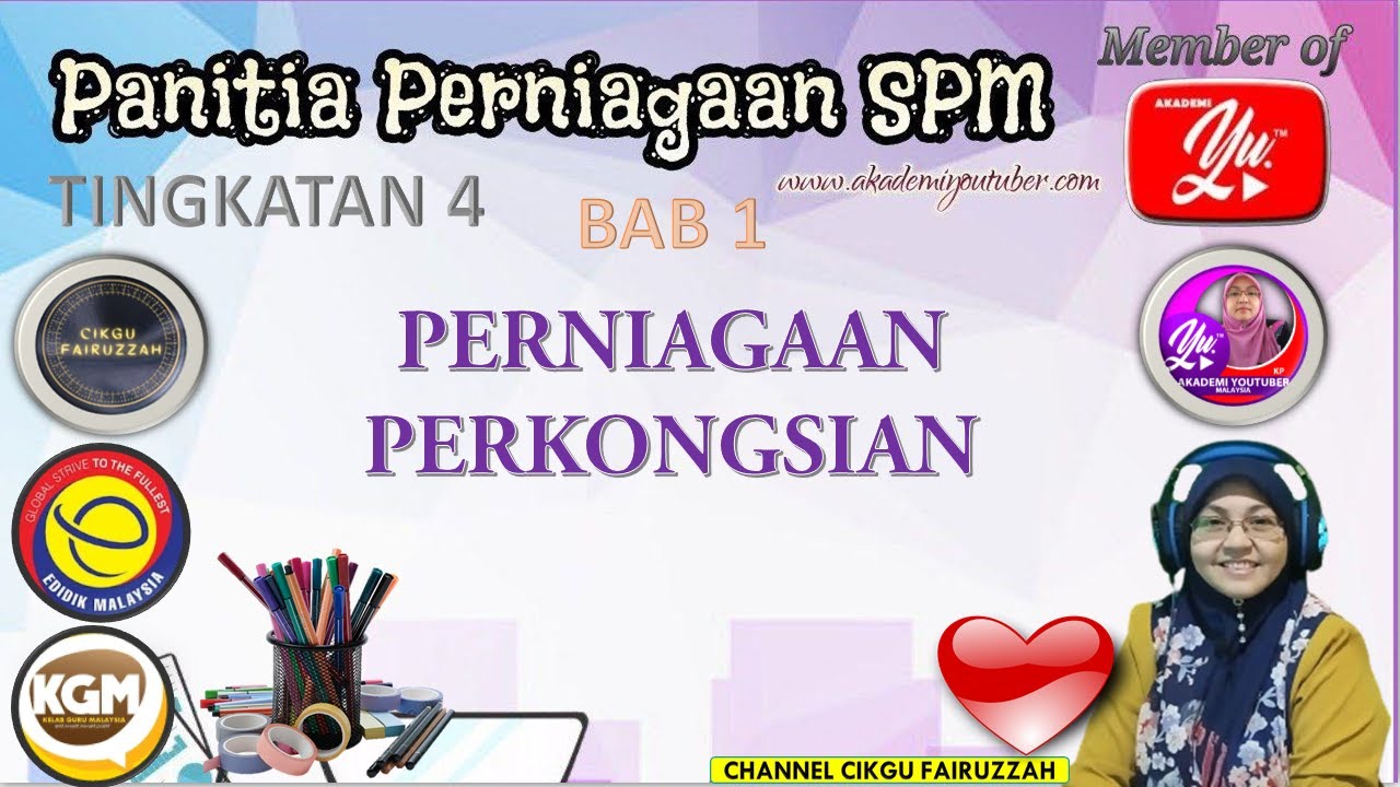BENTUK PEMILIKAN PERNIAGAAN TINGKATAN 4 PERKONGSIAN YouTube