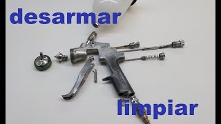 Pistola de Pintura Alta Presión UBERMANN