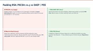 Criptografía 6/8 — RSA: funcionamiento, relleno y ataques