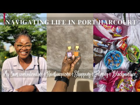 Navigating life in Port Harcourt#6 Rainbow picnic Wit Creators+My 5am workout R+Black Panther2 +more