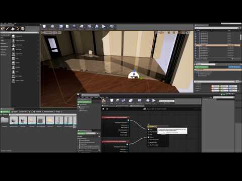 Unreal Engine 4 Tutorial - Sliding Door Using Class Blueprint