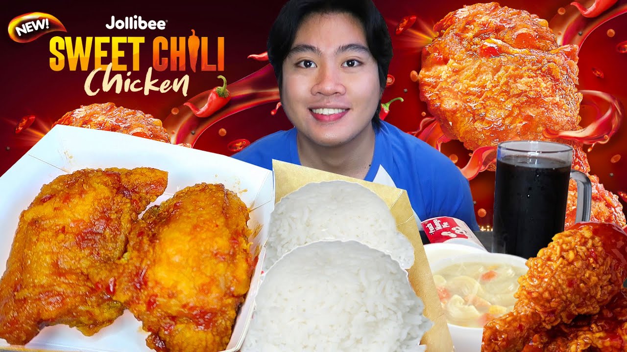BAGONG SWEET CHILI CHICKENJOY NG JOLLIBEE!! YouTube