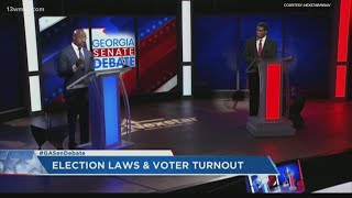 Raphael Warnock faces Herschel Walker in debate for Georgia Senate seat
