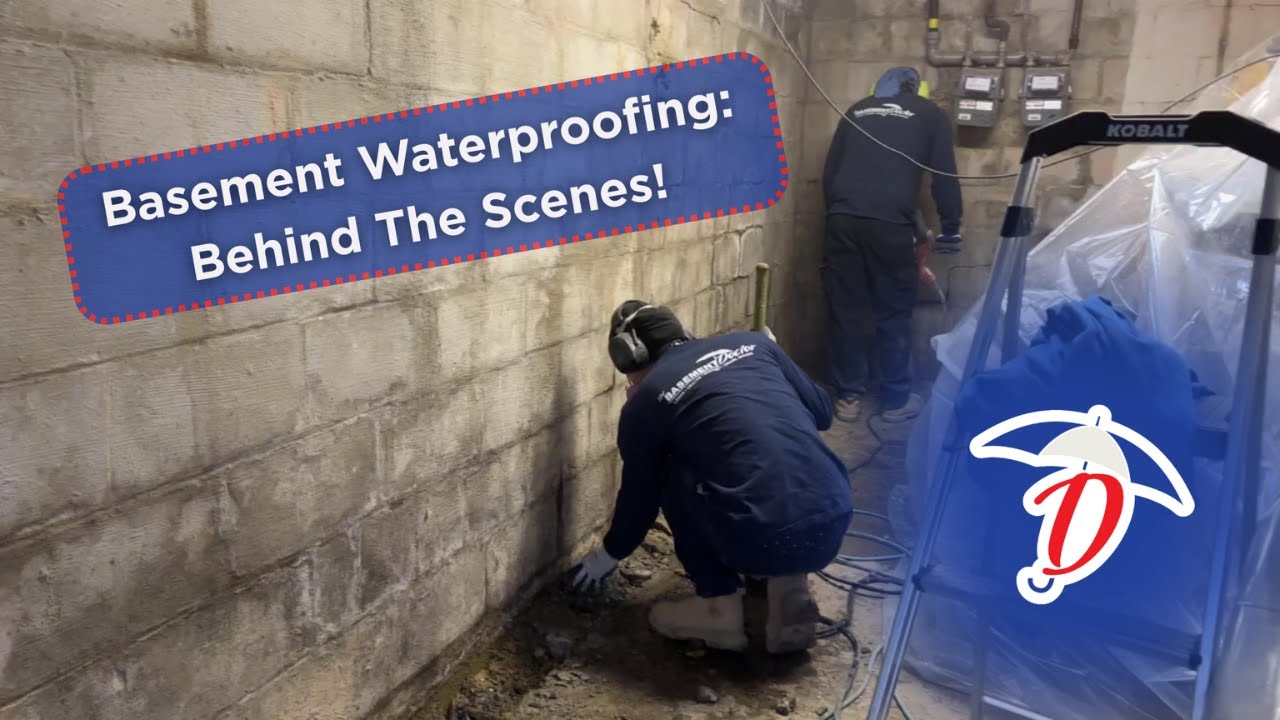 Basement Waterproofing: What to Expect (Step-by-Step in 4K) - YouTube