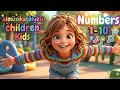 🇬🇧 Almüzikatölyesi Çocuk Kids  | We Are Learning to Count Numbers from 1 to 10 in English V1