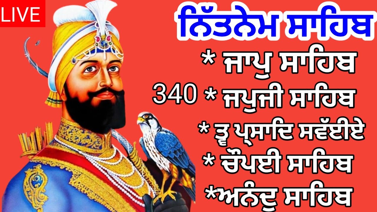ਕਿਆ ਨਾਹੀ ਘਰਿ ਤੇਰੈ |ਨਿਤਨੇਮ ਪੰਜ ਬਾਣੀਆ |Nitnem Panj bania |Chaupai Sahib panj Bania da path satgurpyare