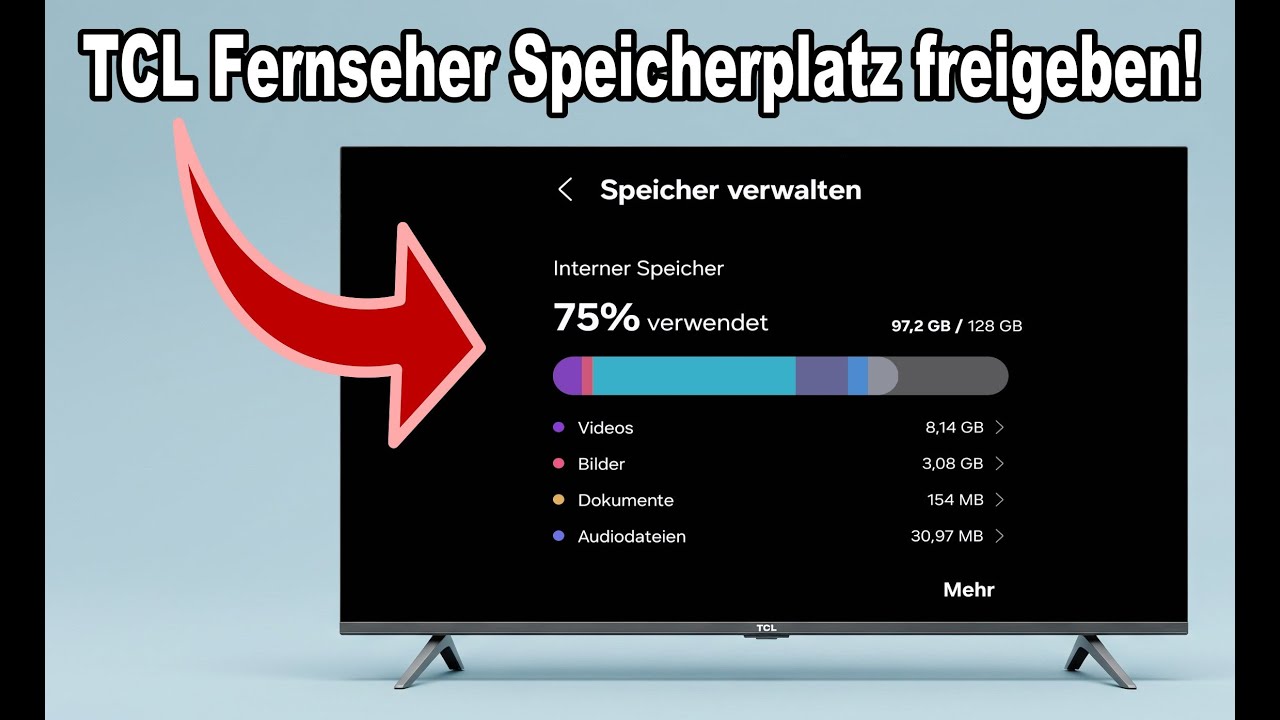 TCL Smart Fernseher Speicherplatz freigeben | So geht’s!