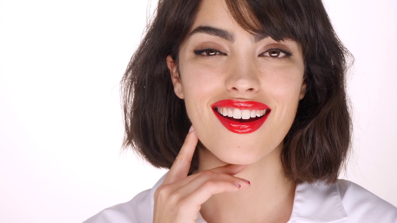 Sephora Rouge - How To: Lacquer Lipstick Look