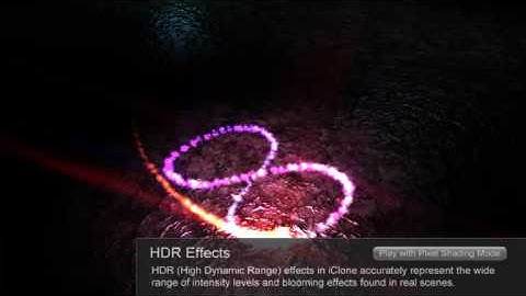 iClone4 Functional Demo - HDR Effects