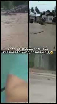 Banjir di gorontalo. Kab.bone bolango