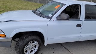 Dealer Auction!   Mint 2004 Dodge Dakota quad can 3.7 magnum pov walkaround test drive !