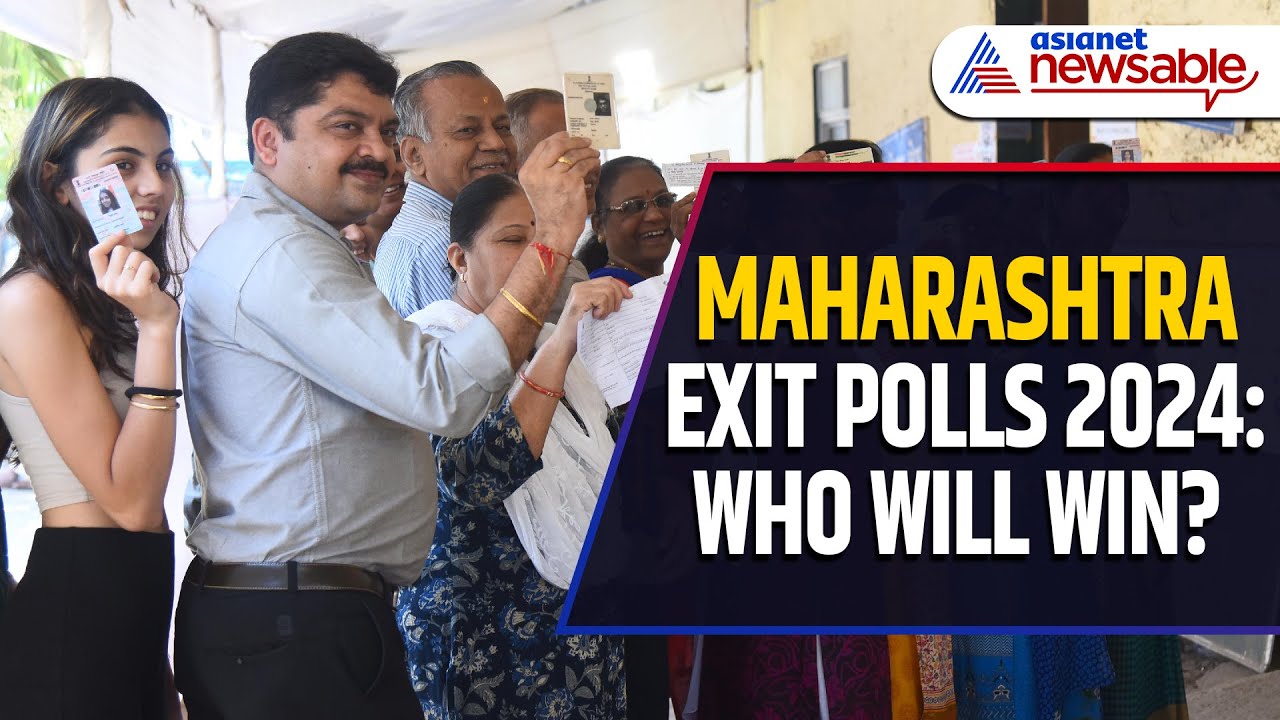 Maharashtra Assembly Election 2024: Exit Poll Predictions | Watch | Asianet Newsable